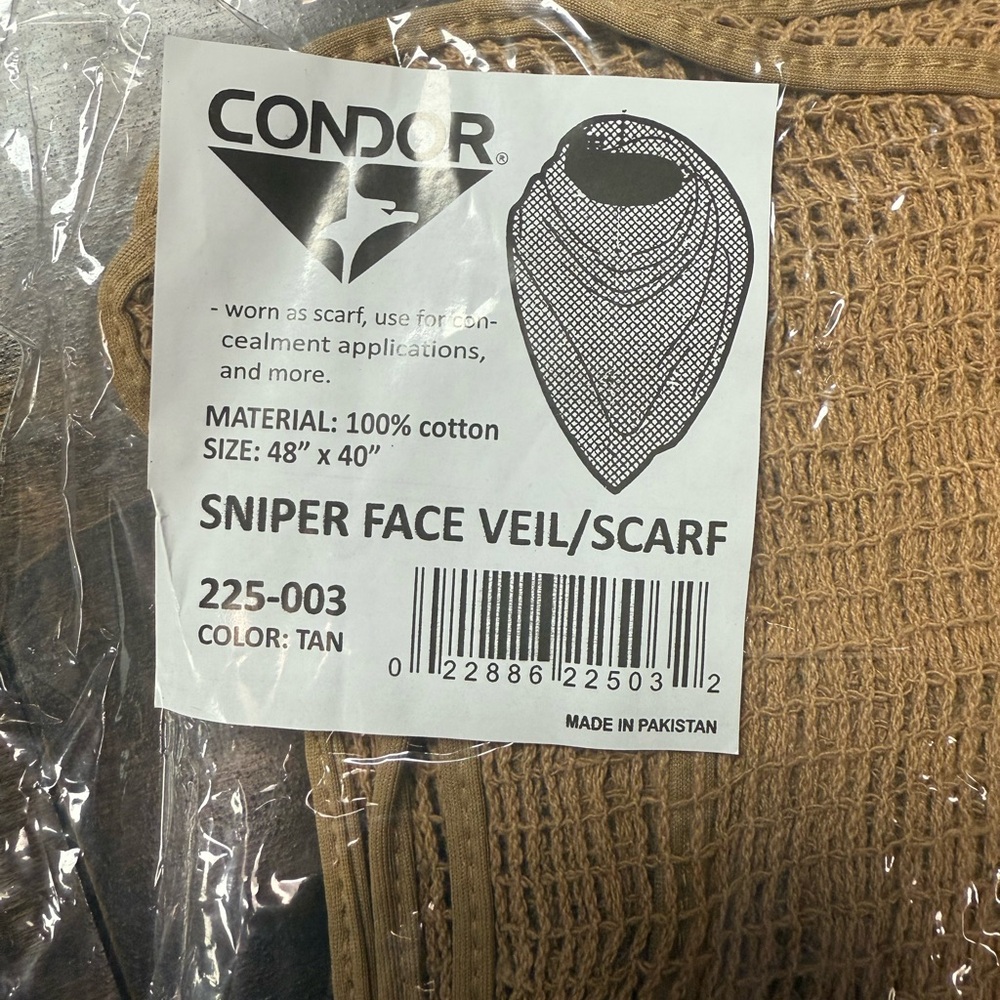 Condor Veil/Scarf - Picture 6 of 6